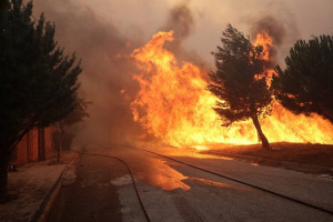 πυρκαγια πεντελη