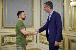 Κώστας Μπακογιάννης Βολοντίμιρ Ζελένσκι