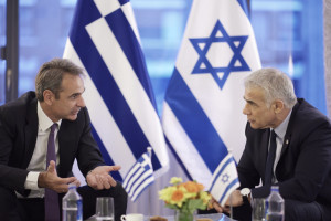 Κυριάκος Μητσοτάκης Γιαίρ Λαπίντ