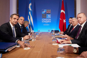Κυριάκος Μητσοτάκης Ρετζέπ Ταγίπ Ερντογάν