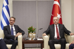 κυριακος μητσοτακης ταγιπ ερντογαν