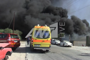 πυρκαγιά Αγία Βαρβάρα