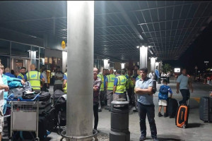 στάση εργασίας αεροδρόμιο Πάφου