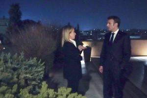 Εμανουέλ Μακρόν Τζόρτζια Μελόνι