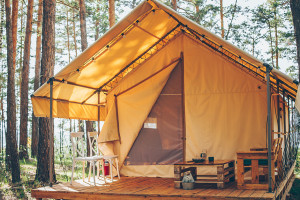 glamping κατασκήνωση