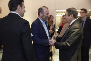 Νίκος Αναστασιάδης Μάνφρεντ Βέμπερ