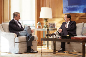 Κυριάκος Μητσοτάκης Νίκος Χριστοδουλίδης