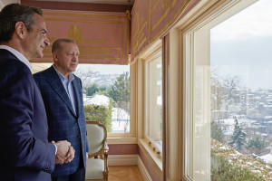 Κυριάκος Μητσοτάκης Ρετζέπ Ταγίπ Ερντογάν