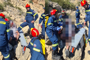 διάσωση ορειβάτη