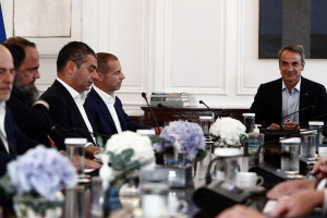 Κυριάκος Μητσοτάκης Αλεξάντερ Τσέφεριν.