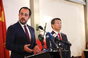 Νίκος Χριστοδουλίδης πρέσβης Κίνας