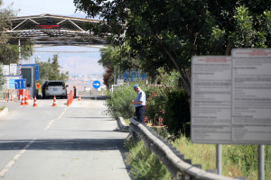 οδόφραγμα Αγίου Δομετίου