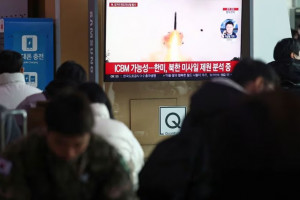 εκτοξευση πυραυλου βορεια κορεα