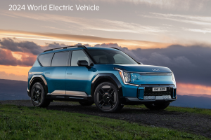Kia EV9 secures double win at 2024 World Car Awards