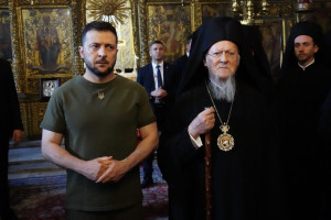 ζελενσκι πατριαρχης βαρθολομαιος