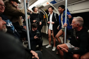 No Trousers Tube Ride