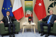 Εμανουέλ Μακρόν Ρετζέπ Ταγίπ Ερντογάν
