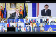 τηλεδιασκεψη ηγετων