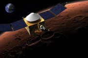 Ψηφιακή απεικόνιση του Maven / Φωτ: NASA